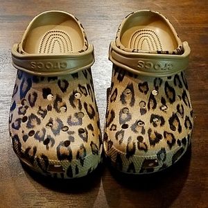 Cheetah Crocs 9